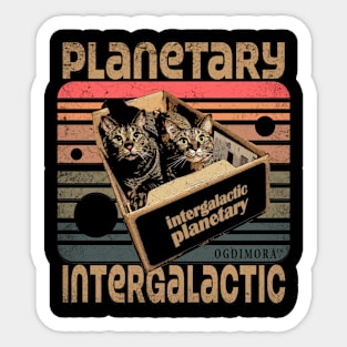 Planetary Intergalactic Sticker